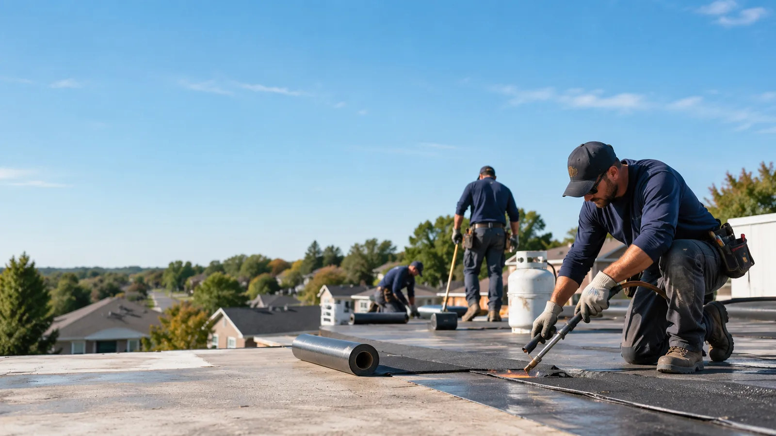 Flat Roof Leak Repair providers in Pope, MS